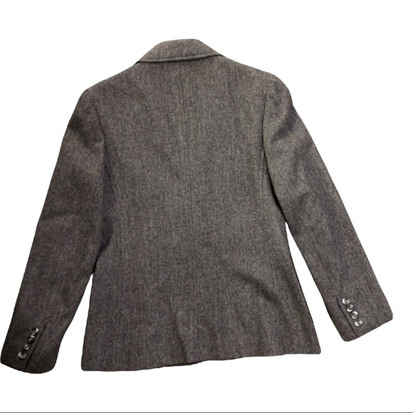 Evan Picone Wool Blazer Union Made USA Saks Fifth Avenue Vintage Size 8 - Picture 6 of 9